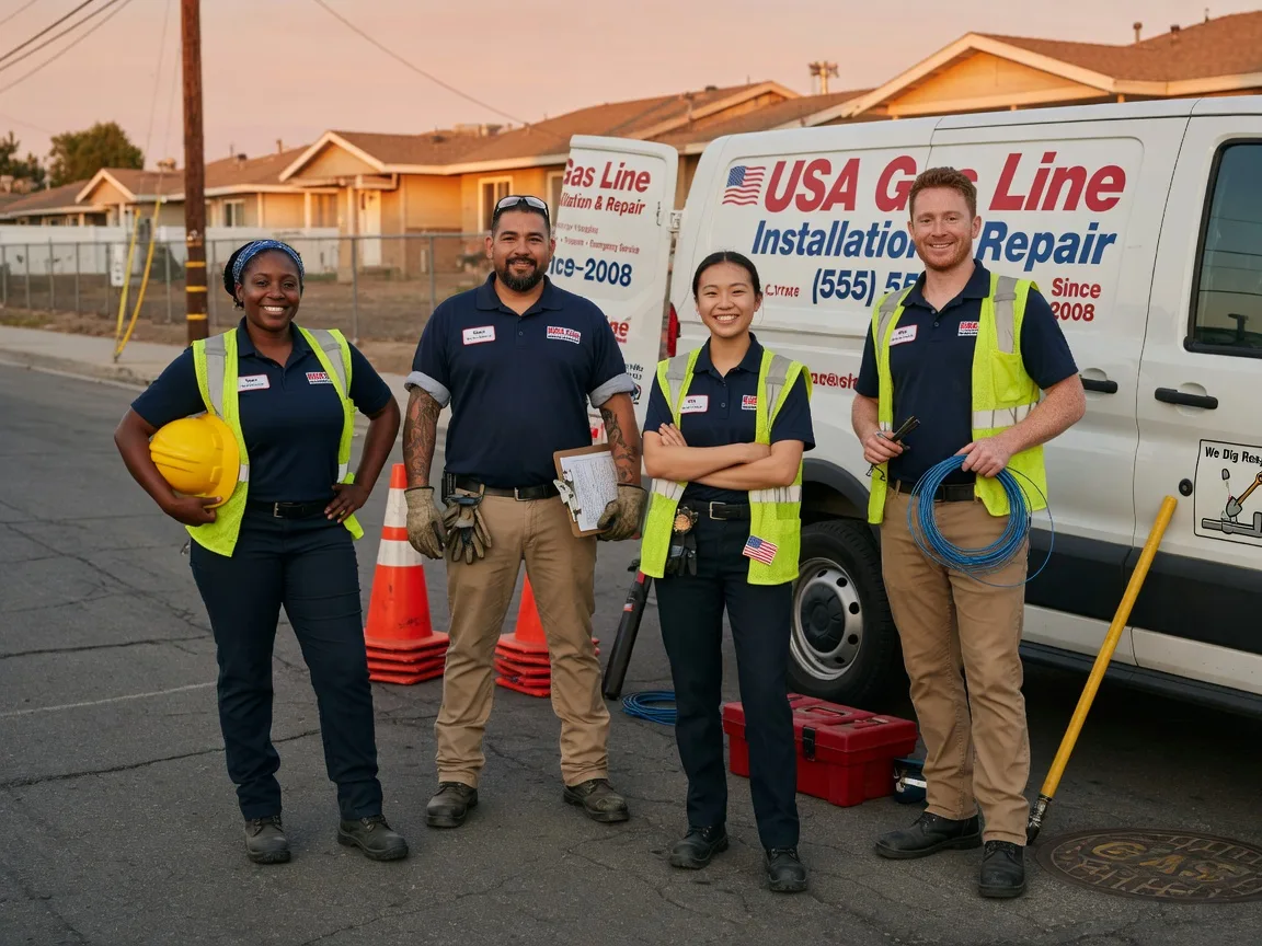 Gas Line Installation company in Taylorsville, NC